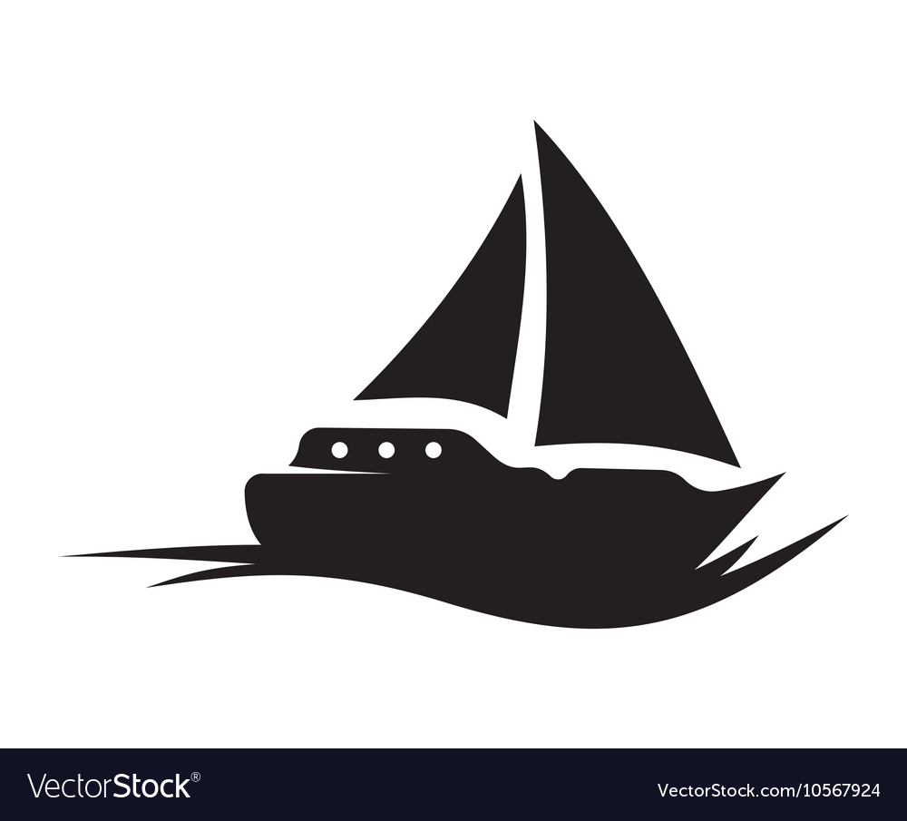 1000x905 Boat Icon Vector