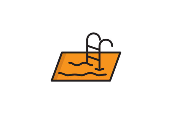 580x386 Swimming Pool Icon Graphic