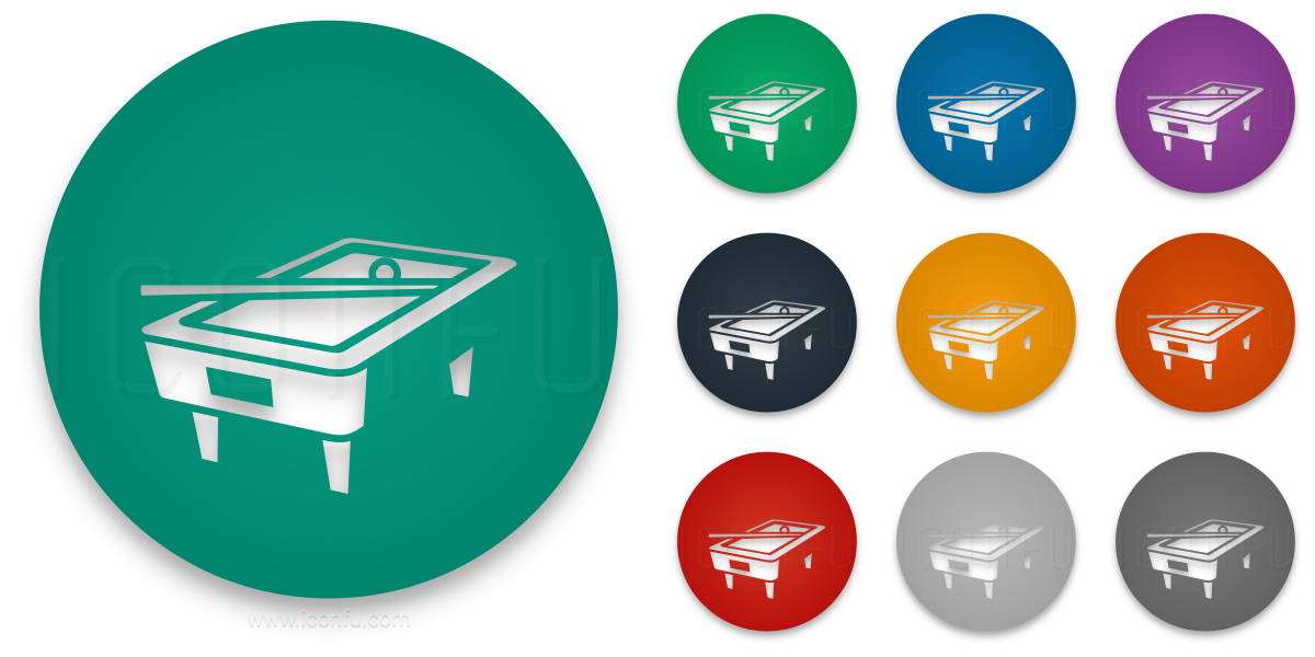 1200x600 Pool Table Icon