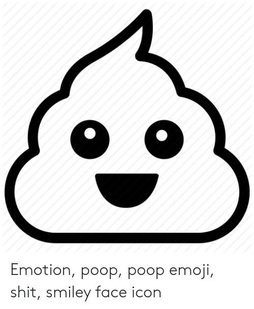 500x608 Emotion Poop Poop Emoji Shit Smiley Face Icon Emoji Meme
