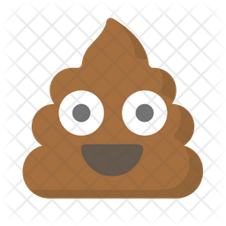 256x256 Poop Icon Of Flat Style