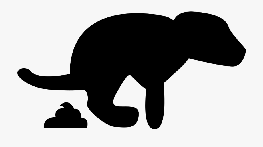 920x514 Dog And Poop Silhouette Png Icon Free Download