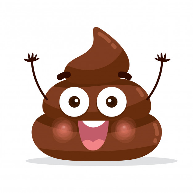 626x626 Happy Poopoop Character Emoticon Vector Premium Download