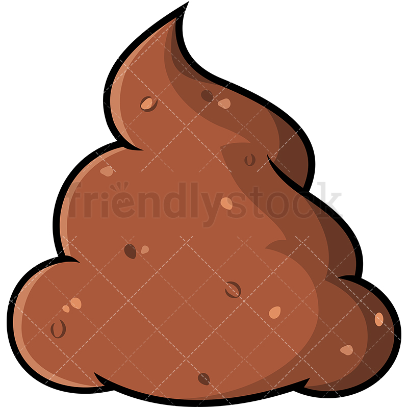 800x800 Poop Icon Cartoon Vector Clipart