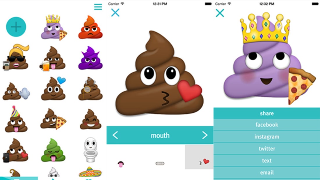 Create Your Own Customized Poop Emoji Mental Floss 1100x618 Create Your Own Customized Poop Emoji Mental Floss