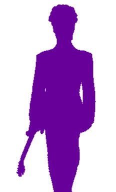 232x383 Prince The Artist Icon Silhouette Purple Vinyl Car