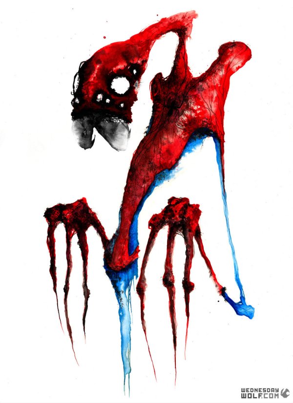 Horrifying Pop Culture Icon Prints 600x825 Horrifying Pop Culture Icon Prints