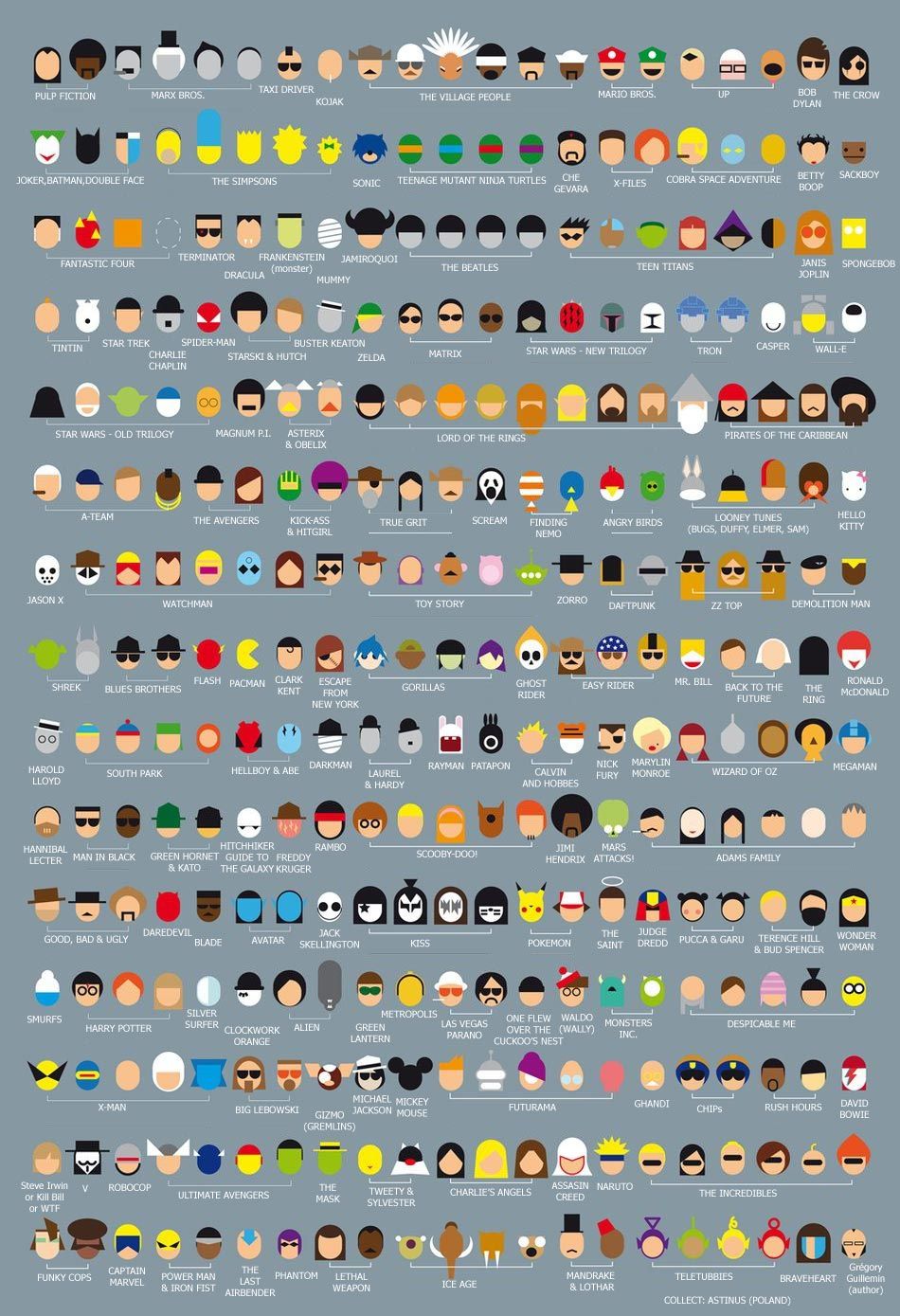 Name The Pop Culture Icons Catching My Eye Geek Art 950x1389 Name The Pop Culture Icons Catching My Eye Geek Art