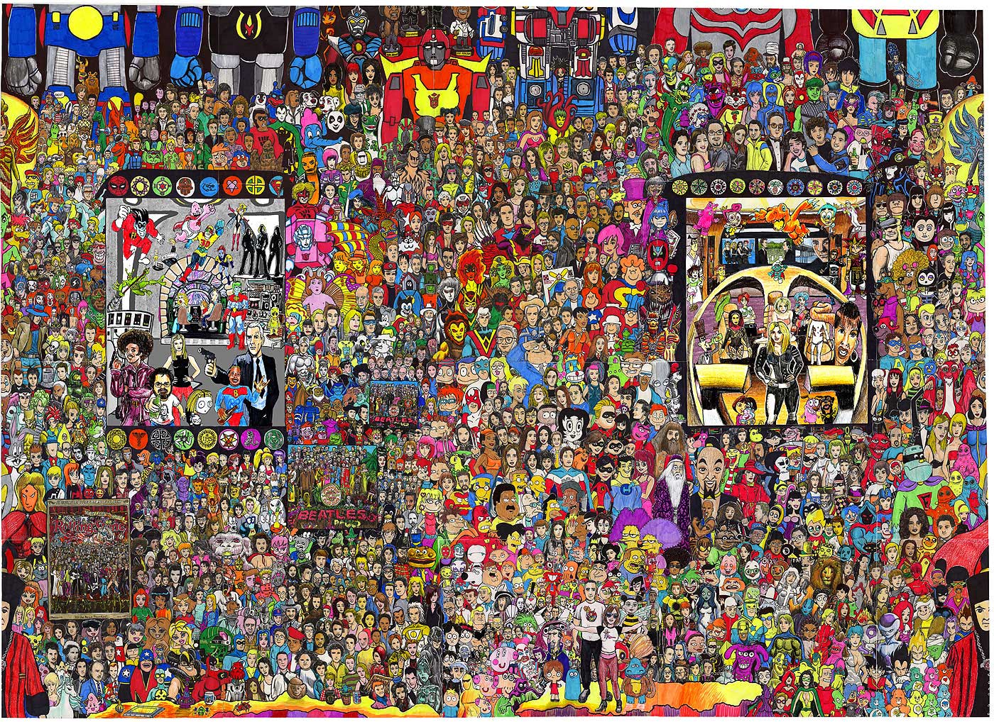 Pretty Much Every Pop Culture Icon Ever 1400x1018 Pretty Much Every Pop Culture Icon Ever