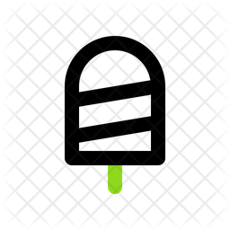 256x256 Ice Pop Icon Of Line Style