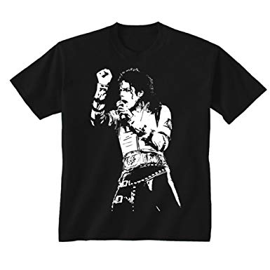 385x385 Flip Youth Kids Childrens Michael Jackson King Of Pop Icon T Shirt