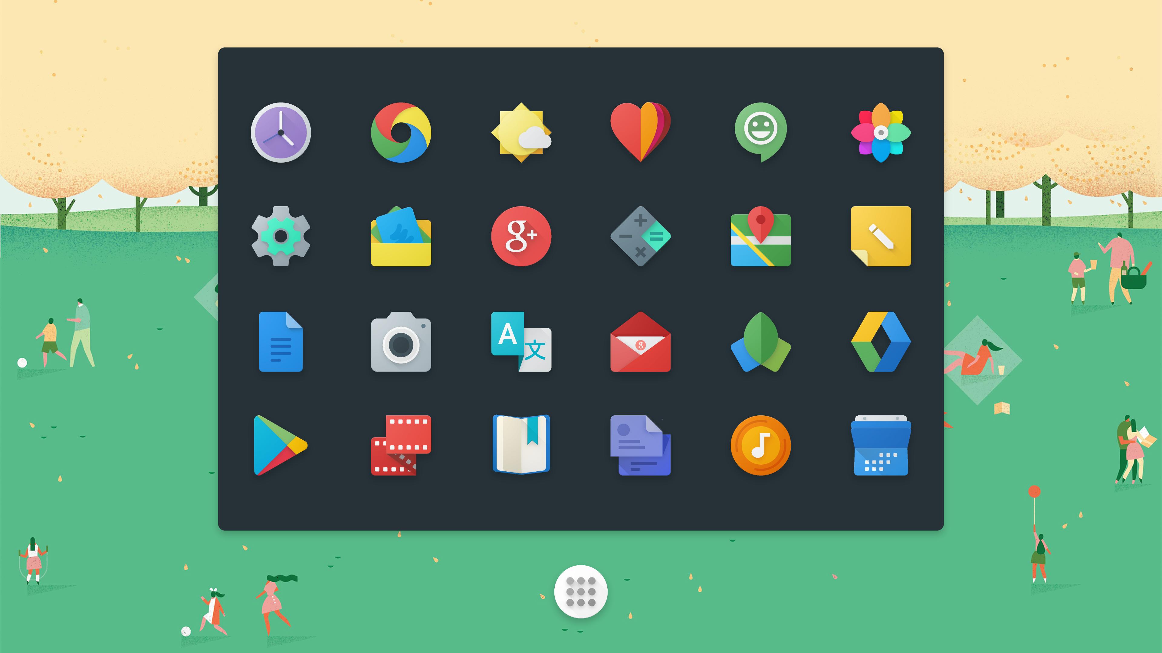 3840x2160 Material Design Icon Generator