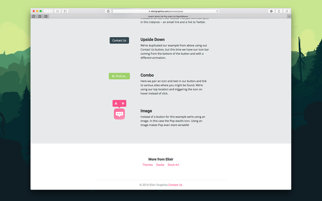 Pop Stack For Rapidweaver 1280x800 Pop Stack For Rapidweaver