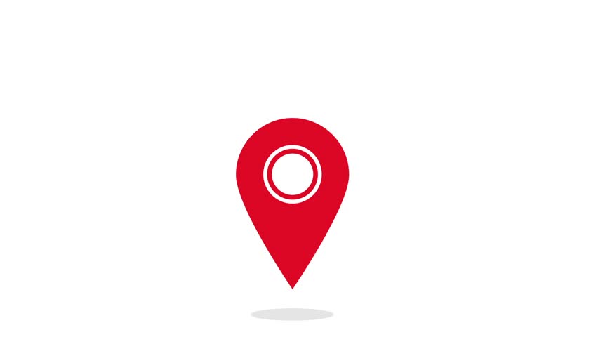 Location Icon Pop Up Animation Stock Footage Video 852x480 Location Icon Pop Up Animation Stock Footage Video