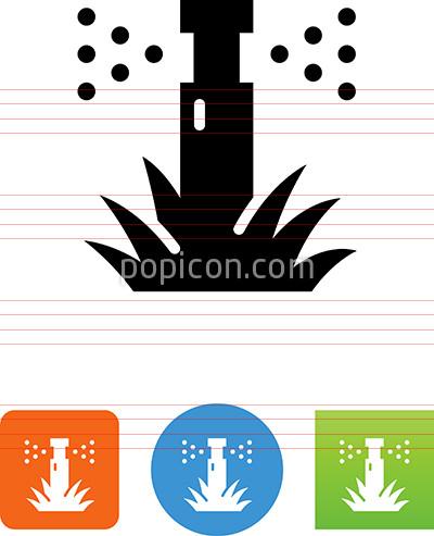 Pop Up Sprinkler Icon 400x493 Pop Up Sprinkler Icon