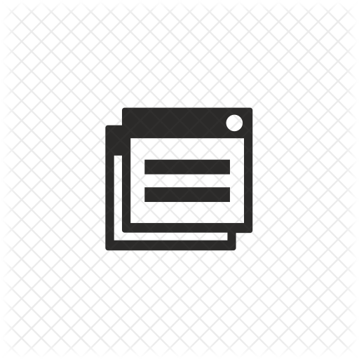 Popup Icon Of Glyph Style 512x512 Popup Icon Of Glyph Style