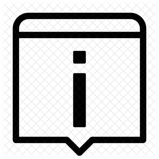 Info Popup Icon Of Line Style 512x512 Info Popup Icon Of Line Style