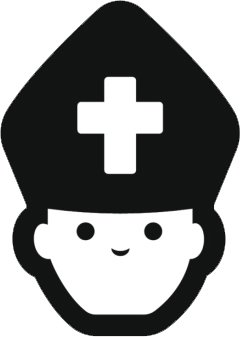 241x337 Black And White Simple Europe Trip Cartoon Icon Vinyl