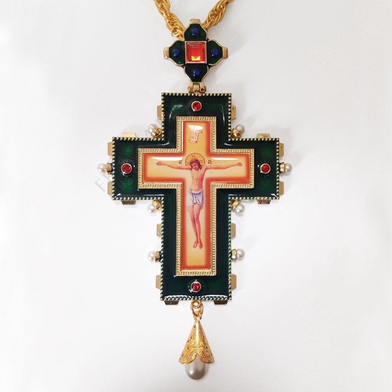 800x800 High Quality Pope Francis Pectoral Cross Orthodox Cross Necklace