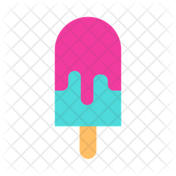 256x256 Popsicle Icon Of Flat Style