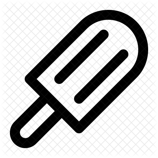 512x512 Popsicle Icon Of Line Style