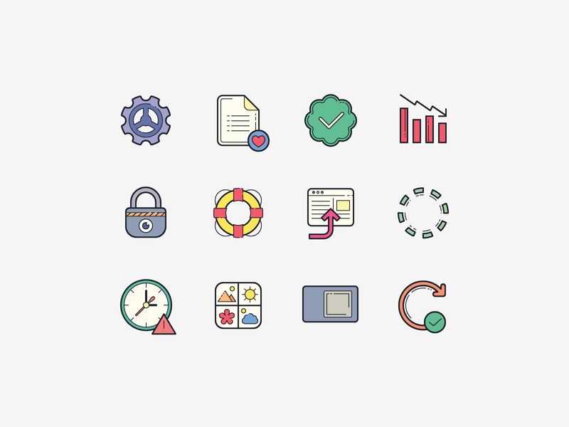 800x600 Icon Design Catchy Icon Packs In Different Design Styles