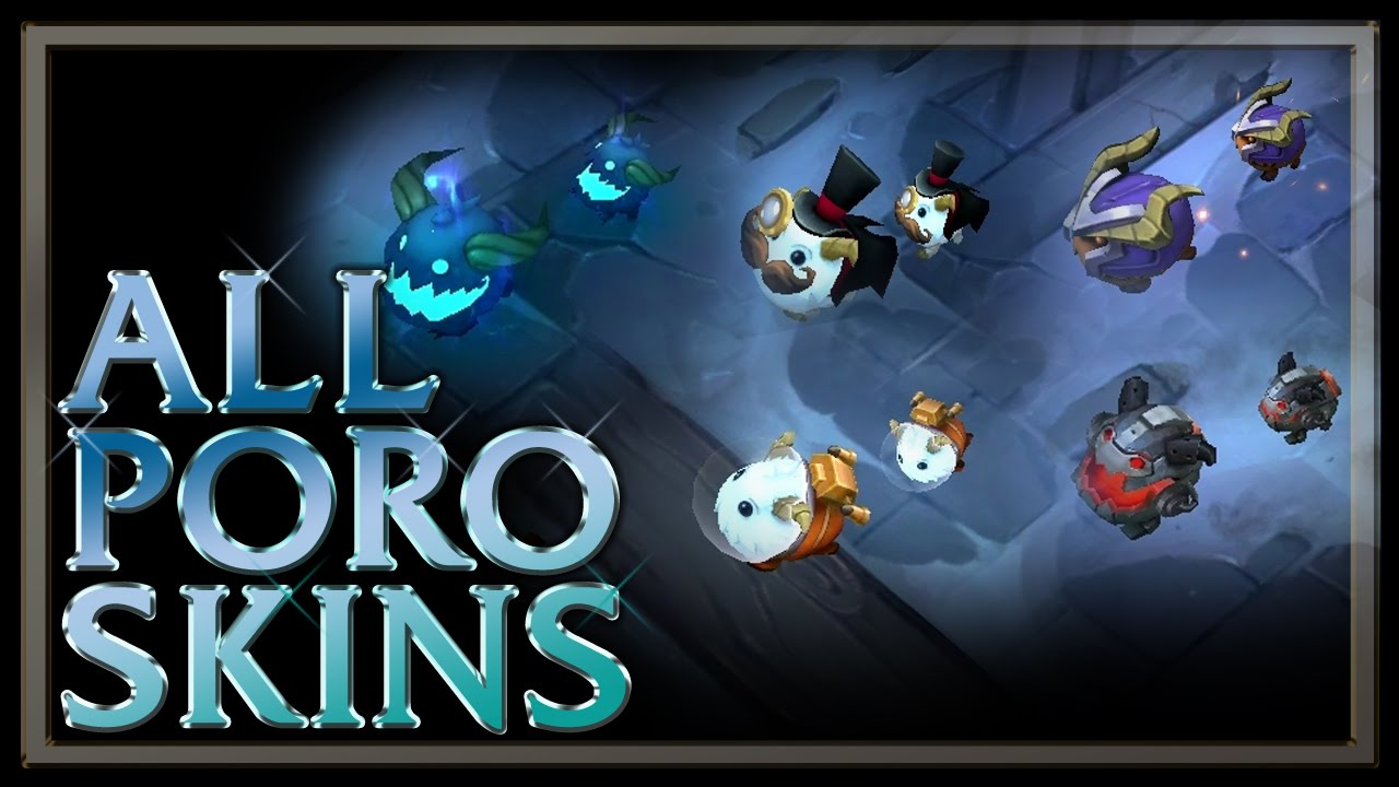 1280x720 All Poro Skins