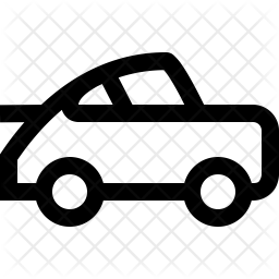 256x256 Porsche Icon Of Line Style