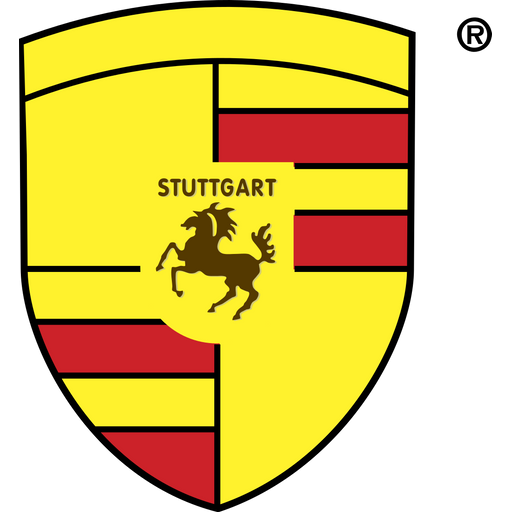 512x512 Porsche Logo Icon Of Flat Style