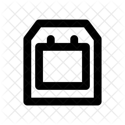 256x256 Device Port Icon Of Line Style