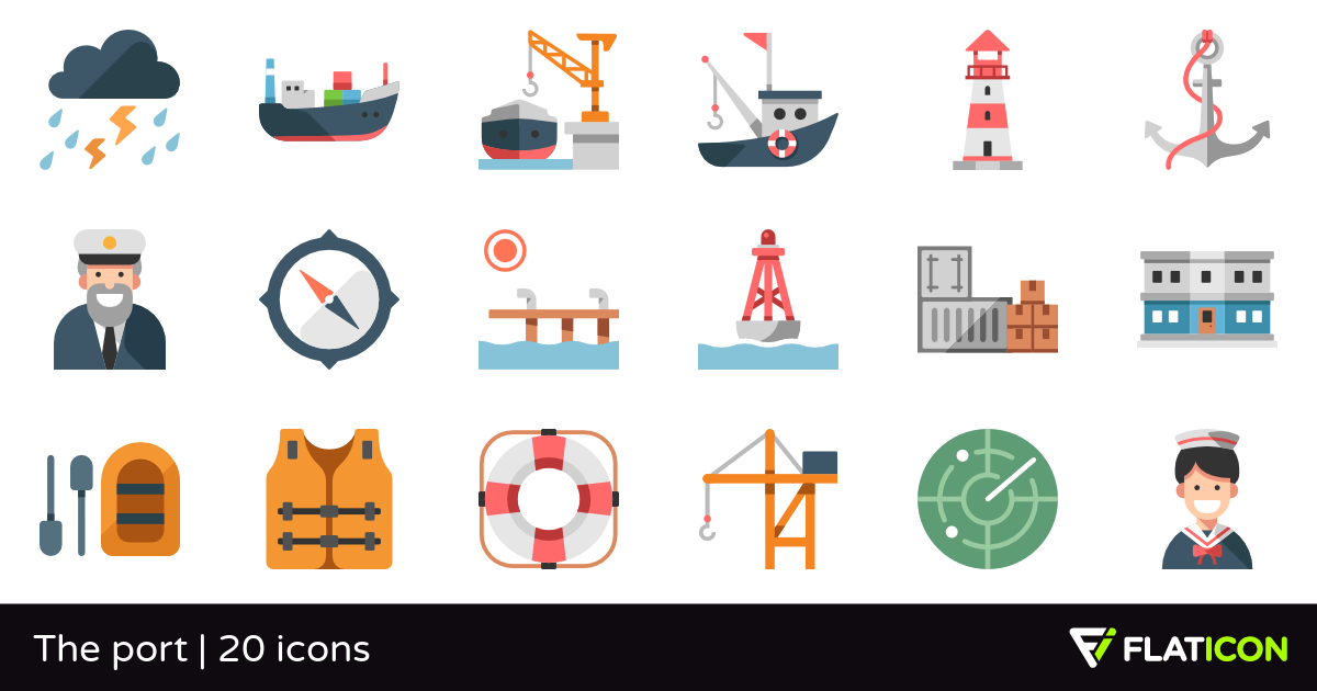 1200x630 The Port Premium Icons