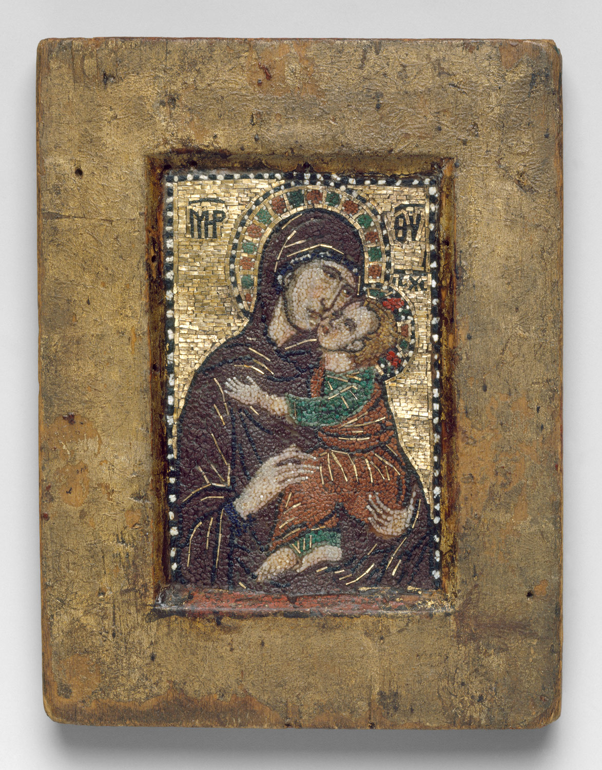 1173x1500 Portable Icon With The Virgin Eleousa Work Of Art Heilbrunn