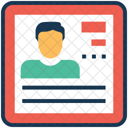 256x256 Portfolio Icon Of Colored Outline Style