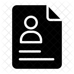 256x256 Portfolio Icon Of Glyph Style