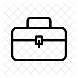 256x256 Portfolio Icon Of Line Style