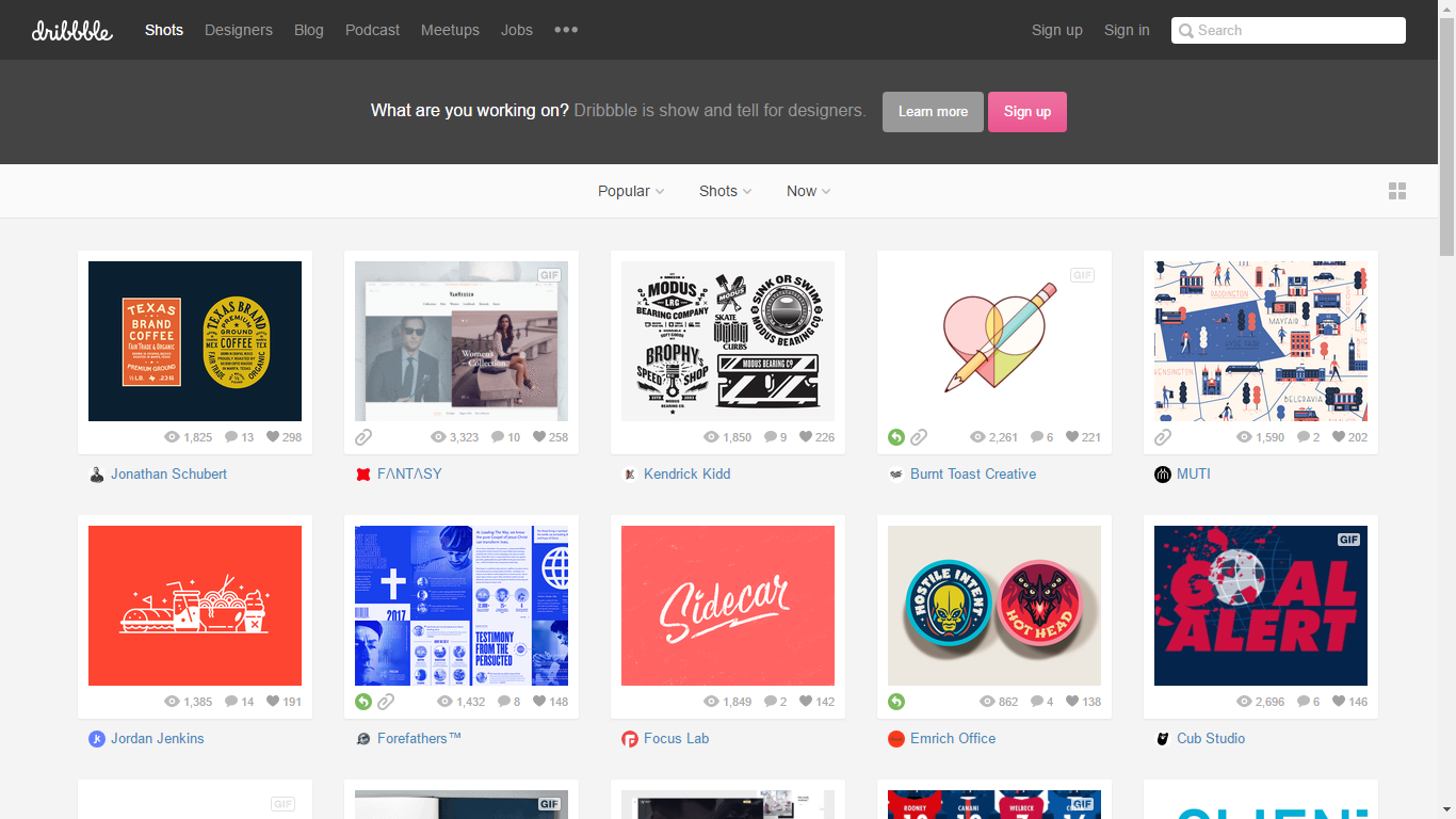 1366x768 Best Portfolio Websites To Showcase Your Design Work