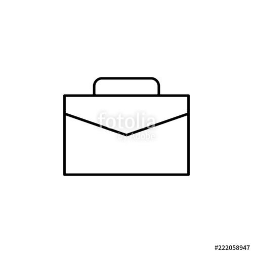 500x500 Portfolio Icon Element Of Finance For Mobile Concept And Web Apps