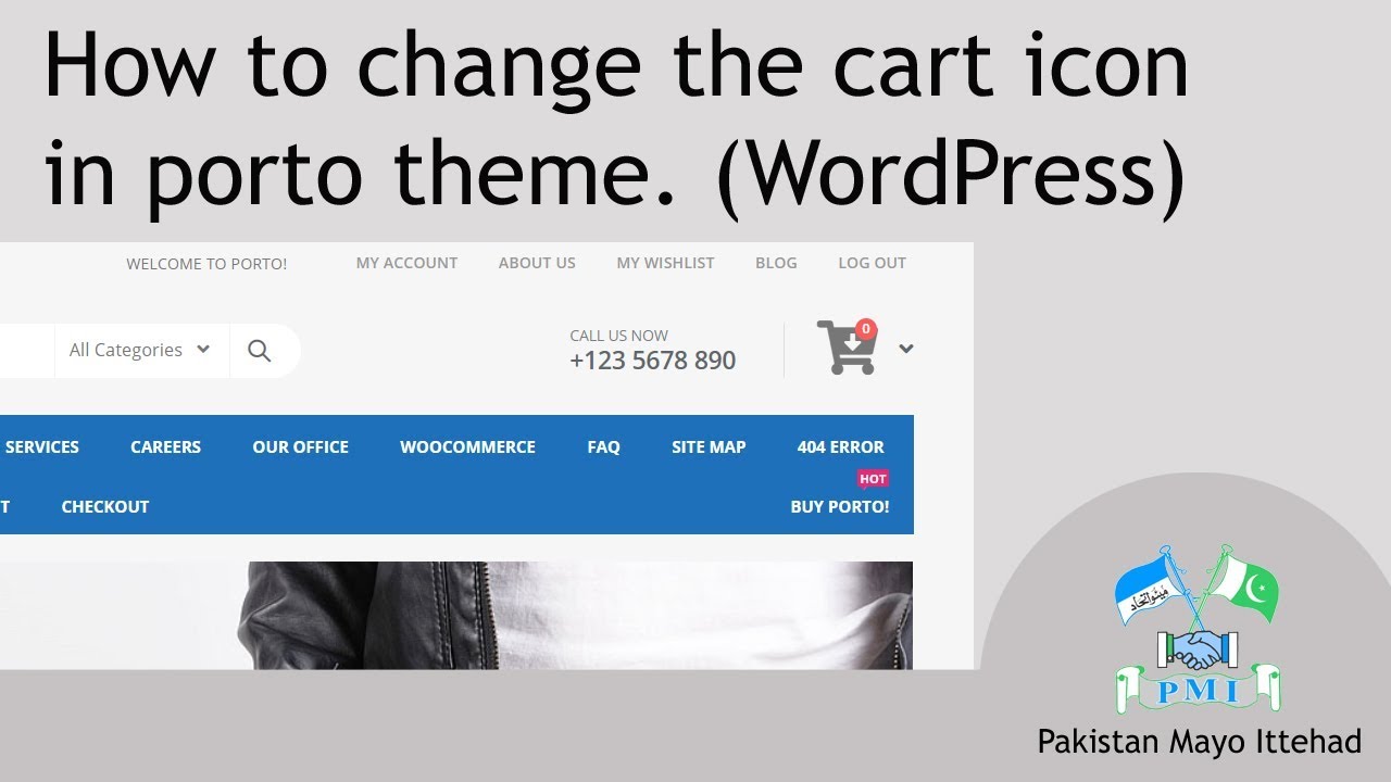 1280x720 How To Change The Cart Icon In Porto Theme