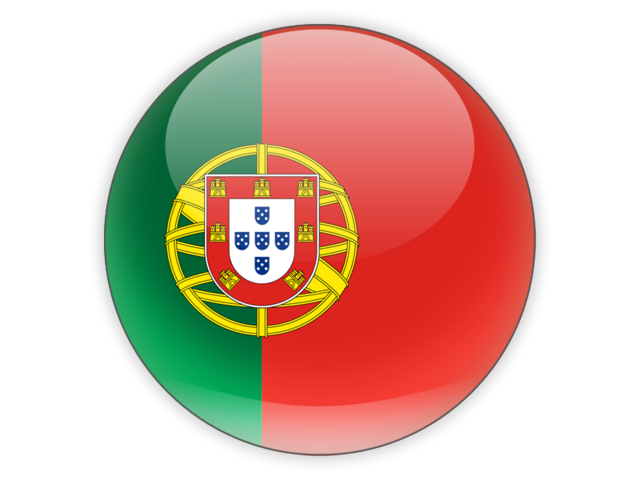 640x480 Round Icon Illustration Of Flag Of Portugal
