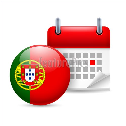500x500 Flags Icon Of National Day In Portugal