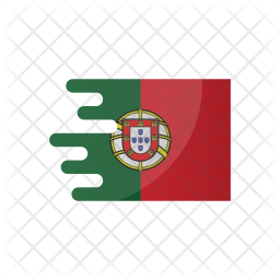 256x256 Portugal Icon Of Flat Style