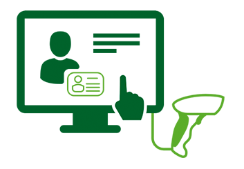 353x245 Integrated Retail Pos System With Scanning Technology