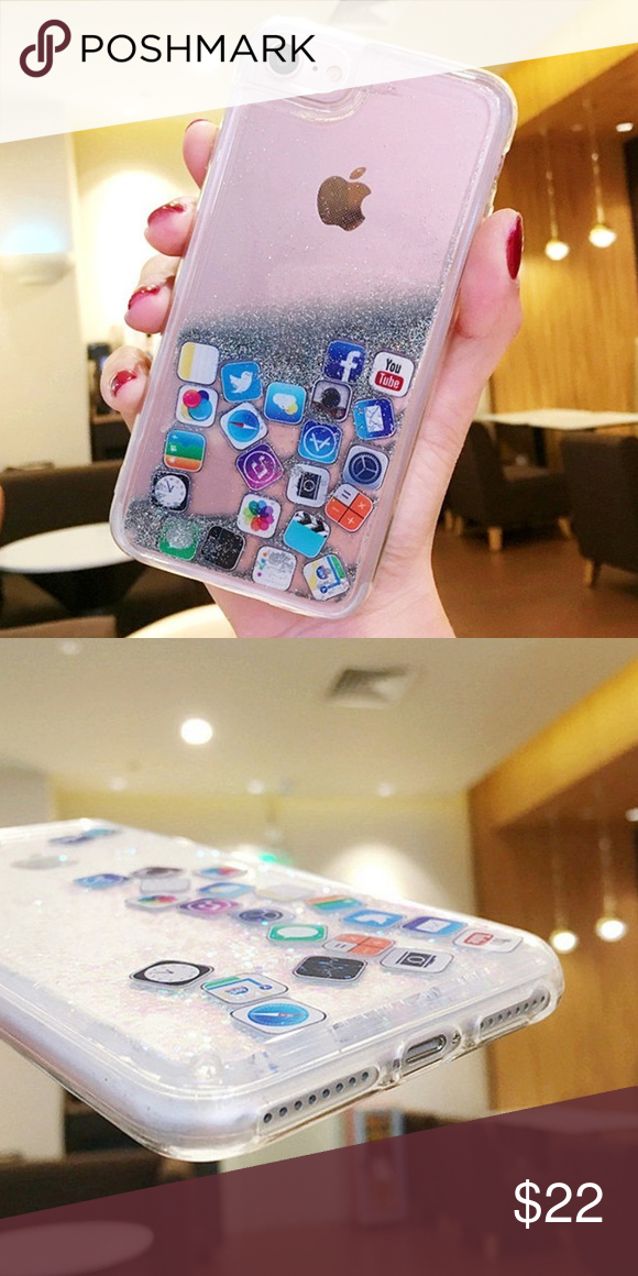 580x1160 Iphone Glitter Icon Case Boutique In My Posh Picks
