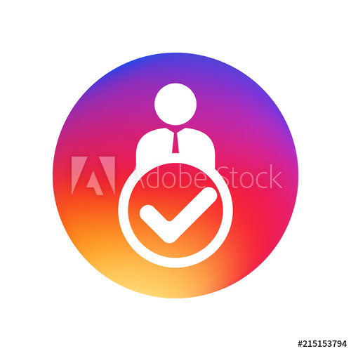 500x500 Man, Person With Check Mark Tick Sign In Box Positive Icon
