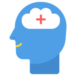 256x256 Positive Thinking Icon Of Flat Style