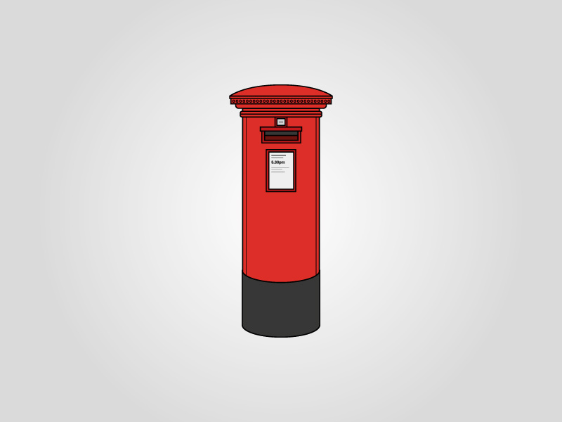 800x600 Post Box Icon