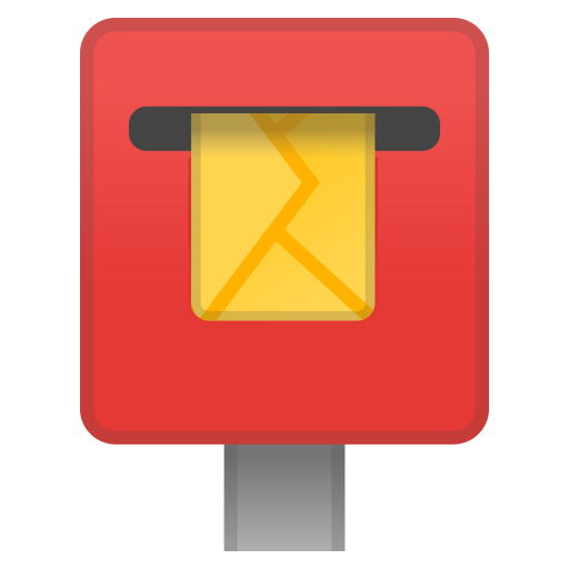 512x512 Postbox Icon Noto Emoji Objects Iconset Google