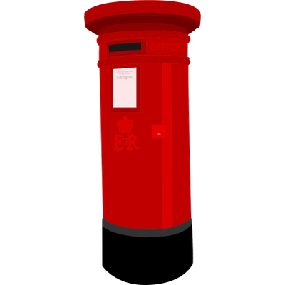 400x400 Royal Mail Post Box Icon Transparent Png