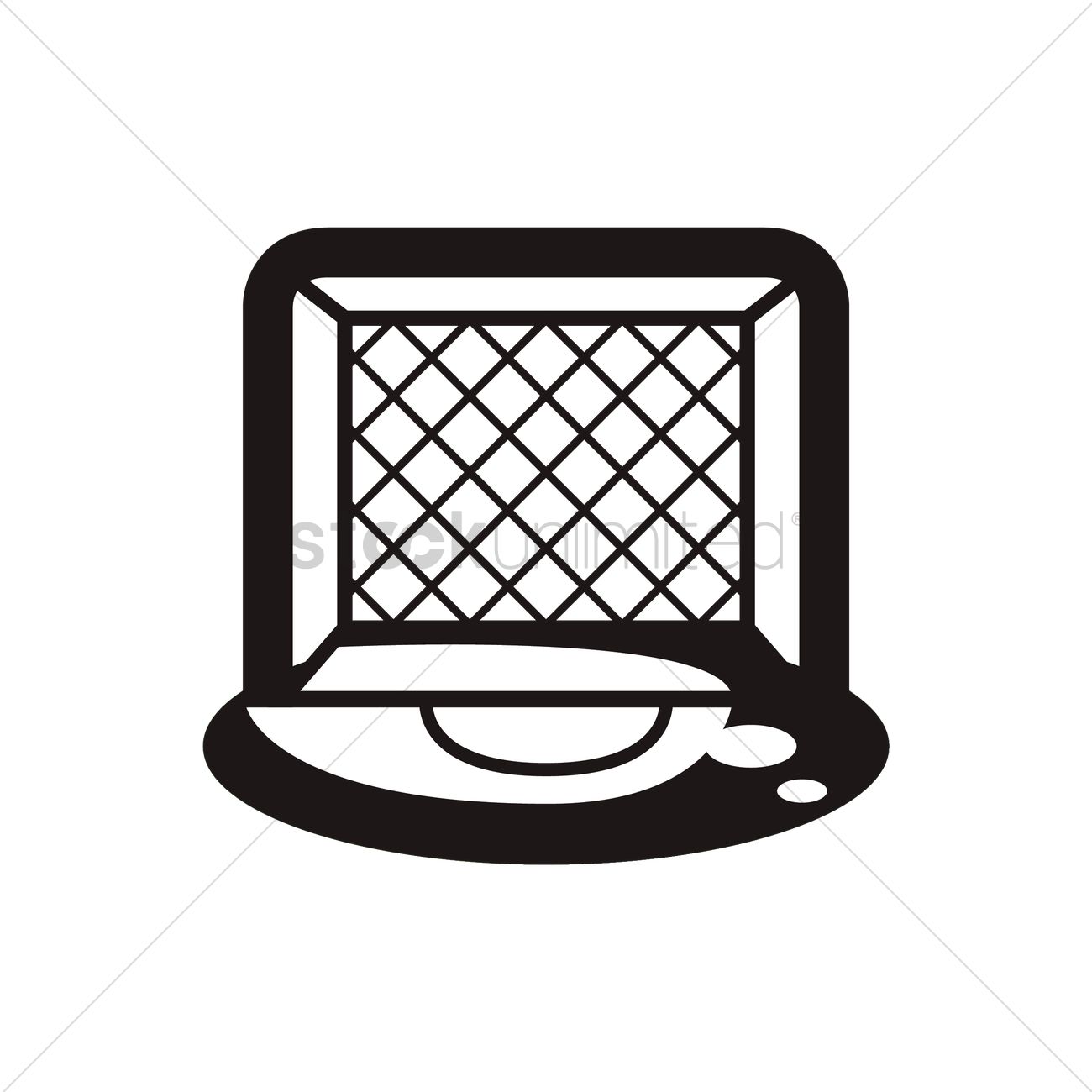 1300x1300 Goal Post Icon Vector Image