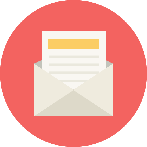 512x512 Newsletter, Mail, Post Icon Free Of Flat Retro Communications Icons
